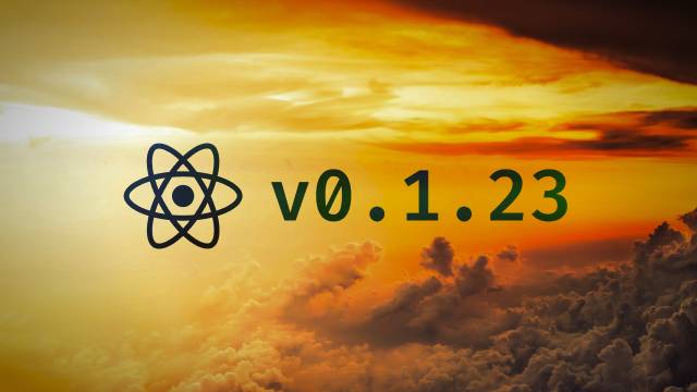 React SDK v0.1.23